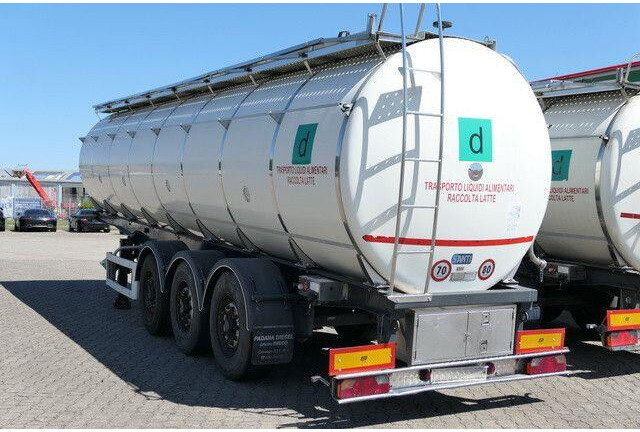 Menci SA 105, Lebensmittel, 32m³, Luft-Lift - Tank semi-trailer: picture 2 Menci SA 105, Lebensmittel, 32m³, Luft-Lift - Tank semi-trailer: picture 2