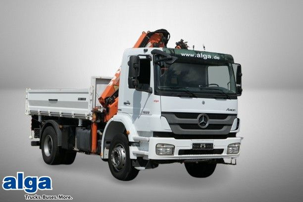 Mercedes-Benz 1829 K Axor, Atlas 116.3-A2L, AHK, Greifer,Klima - Tipper, Crane truck: picture 1 Mercedes-Benz 1829 K Axor, Atlas 116.3-A2L, AHK, Greifer,Klima - Tipper, Crane truck: picture 1