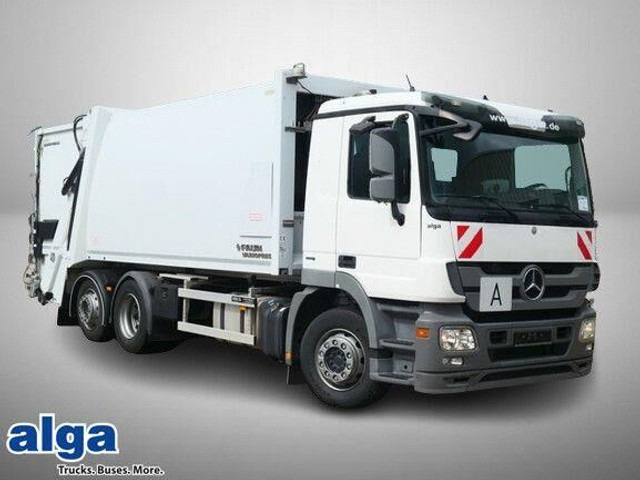 Mercedes-Benz 2532 L Actros 6x2, Faun, Variopress II 524,Klima - Garbage truck: picture 1 Mercedes-Benz 2532 L Actros 6x2, Faun, Variopress II 524,Klima - Garbage truck: picture 1