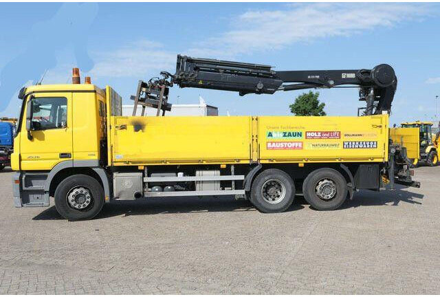 Mercedes-Benz 2536 Actros/MP3/HIAB 211DL/AHK/Klima - Dropside/ Flatbed truck: picture 4 Mercedes-Benz 2536 Actros/MP3/HIAB 211DL/AHK/Klima - Dropside/ Flatbed truck: picture 4