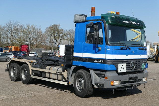 Mercedes-Benz 3343 Actros 6x4, Multilift LHS26056, Klima, AHK - Hook lift truck: picture 5 Mercedes-Benz 3343 Actros 6x4, Multilift LHS26056, Klima, AHK - Hook lift truck: picture 5