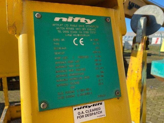 Aerial platform Niftylift 120 TE, Arbeitshöhe 12.2m, Korb, Batterie: picture 8