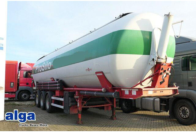 Tank semi-trailer SPITZER SK2760CAL, Kippsilo, 60m³, Alu-Chassis,Luft-Lift: picture 1