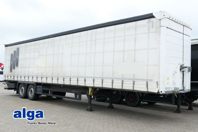 Schmitz Cargobull SCS 18/L-13.62 EB, 2-Achser, LBW 2.0to., Gelenkt - Curtainsider semi-trailer: picture 1 Schmitz Cargobull SCS 18/L-13.62 EB, 2-Achser, LBW 2.0to., Gelenkt - Curtainsider semi-trailer: picture 1