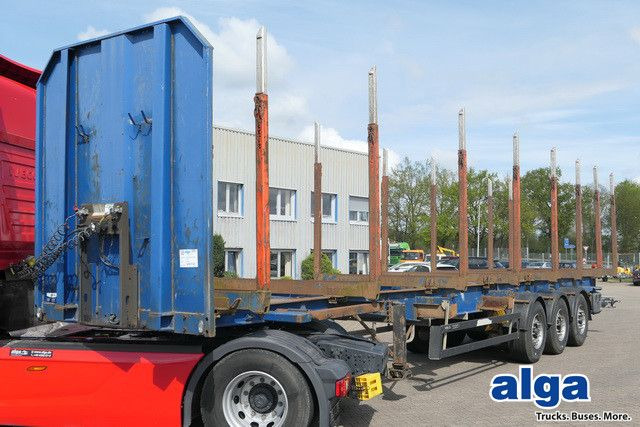 Schwarzmüller Y203, EXTE, BPW, Luft-Lift, Langholz - Log semi-trailer: picture 1 Schwarzmüller Y203, EXTE, BPW, Luft-Lift, Langholz - Log semi-trailer: picture 1