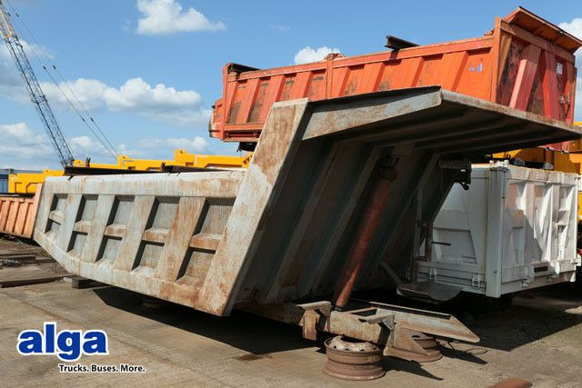 Stahl- Hinterkippmulde ca. 18 cbm, Hilfsrahmen - Tipper body: picture 1 Stahl- Hinterkippmulde ca. 18 cbm, Hilfsrahmen - Tipper body: picture 1