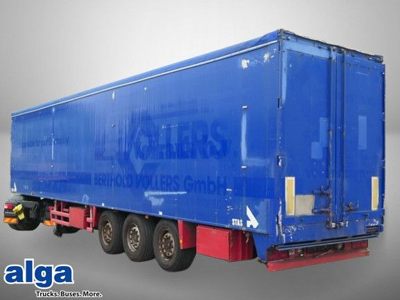 Stas SZ339V, 90m³, Elektrisches Powerpack, SAF, Funk, - Walking floor semi-trailer: picture 1 Stas SZ339V, 90m³, Elektrisches Powerpack, SAF, Funk, - Walking floor semi-trailer: picture 1