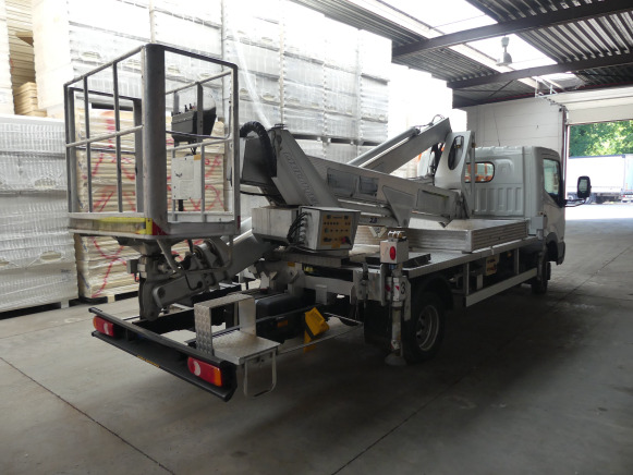 Camionnette nacelle Nissan Cabstar-Multitel MX 250 (2015-58.494 km) (VWASUFF24F5178387) - Truck mounted aerial platform: picture 3 Camionnette nacelle Nissan Cabstar-Multitel MX 250 (2015-58.494 km) (VWASUFF24F5178387) - Truck mounted aerial platform: picture 3