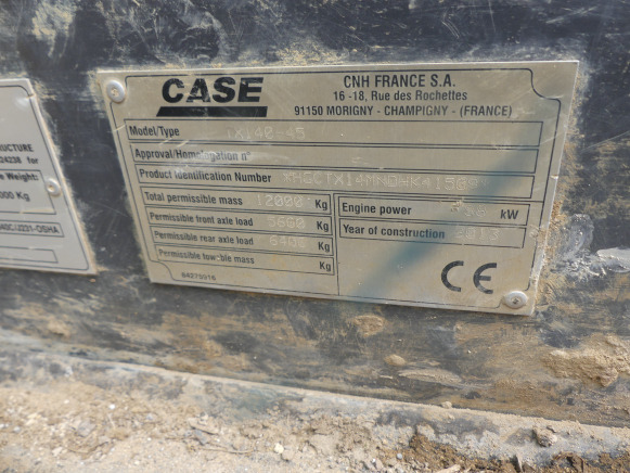 Chariot télescopique Case TX140-45 - Telescopic handler: picture 5 Chariot télescopique Case TX140-45 - Telescopic handler: picture 5