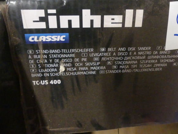 Ponceuse à bande Einhell TC-US400 - Metalworking machinery: picture 2 Ponceuse à bande Einhell TC-US400 - Metalworking machinery: picture 2