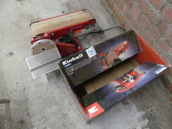 Ponceuse à bande Einhell TC-US400 - Metalworking machinery: picture 1 Ponceuse à bande Einhell TC-US400 - Metalworking machinery: picture 1