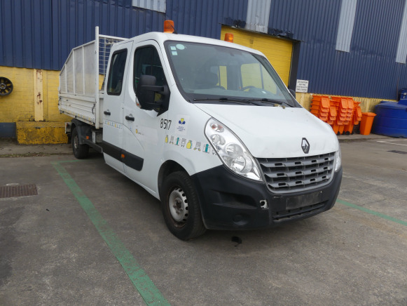 REF:6517 - Camionnette benne basculante Renault Master (VIN: VF1VBH4S250750698) - Tipper van, Combi van: picture 2 REF:6517 - Camionnette benne basculante Renault Master (VIN: VF1VBH4S250750698) - Tipper van, Combi van: picture 2
