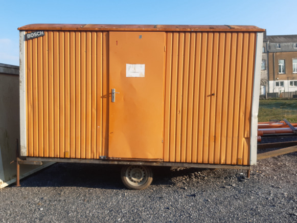 Roulotte de chantier Warsco 385X240 - Construction container, Trailer: picture 1 Roulotte de chantier Warsco 385X240 - Construction container, Trailer: picture 1