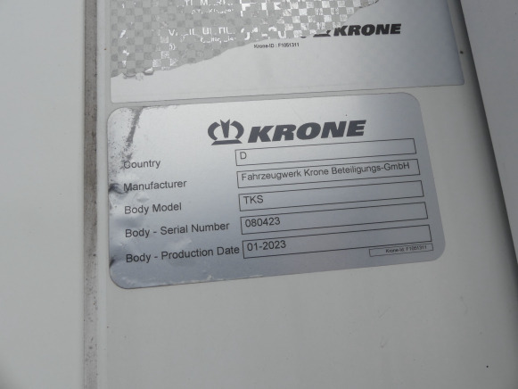Semi remorque frigorifique Krone SREM FG TD - Refrigerator trailer: picture 5 Semi remorque frigorifique Krone SREM FG TD - Refrigerator trailer: picture 5