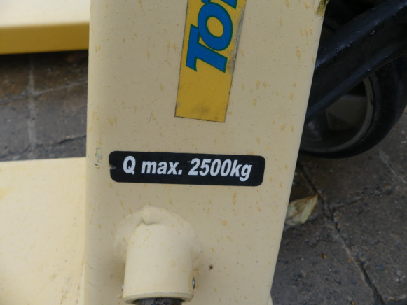 Transpalette manuel 2500 kg Total Source TRP0003 - Pallet truck: picture 5 Transpalette manuel 2500 kg Total Source TRP0003 - Pallet truck: picture 5