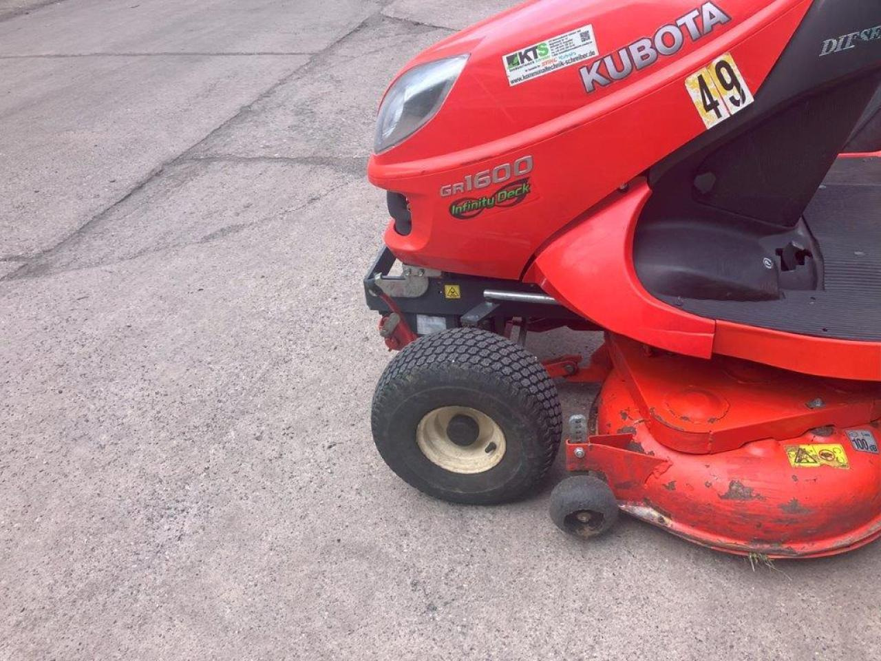 Garden mower Kubota GR1600-ID-II: picture 6