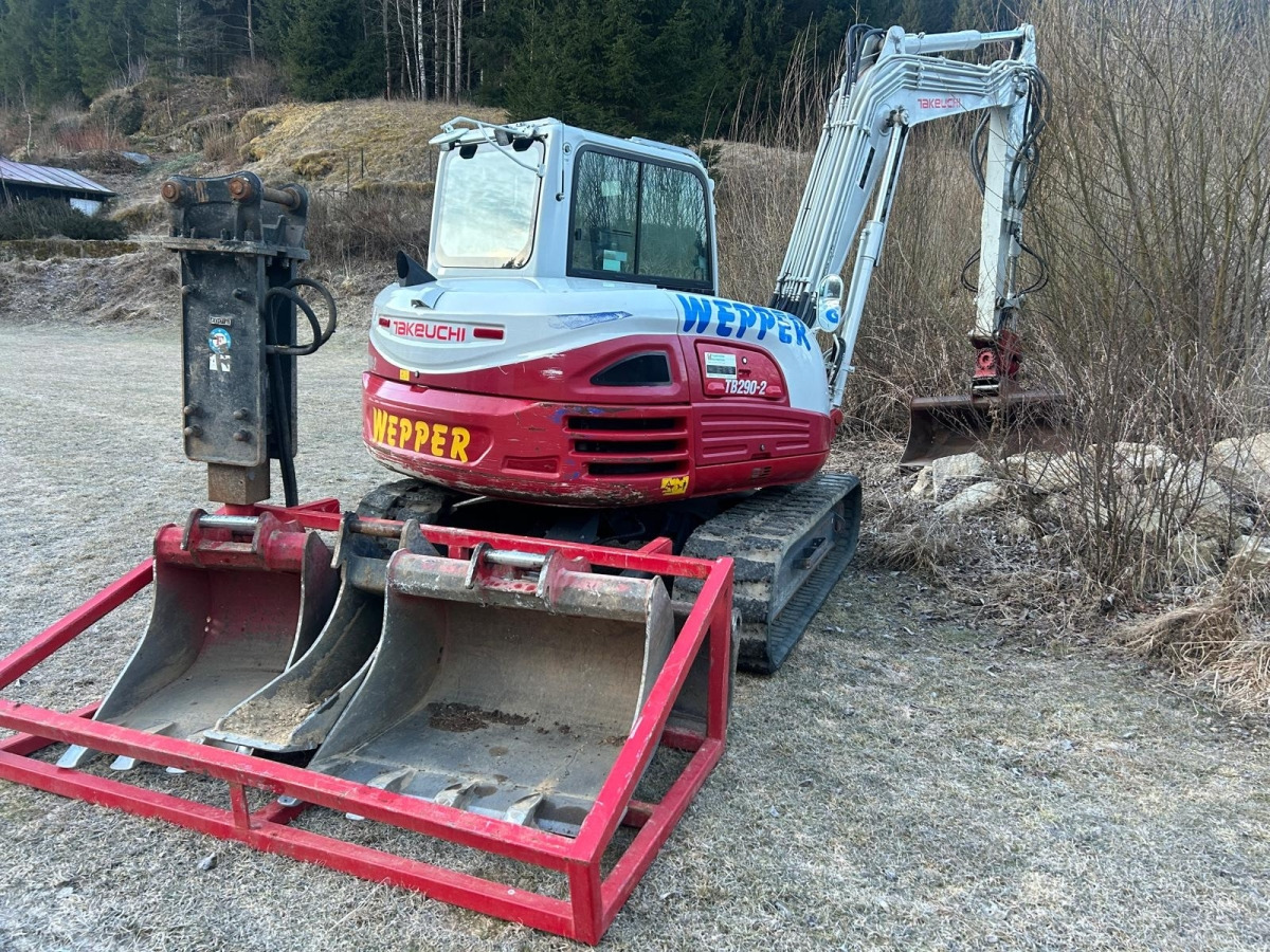 Takeuchi TB290-2 Bagger, Minibagger - Mini excavator: picture 3 Takeuchi TB290-2 Bagger, Minibagger - Mini excavator: picture 3