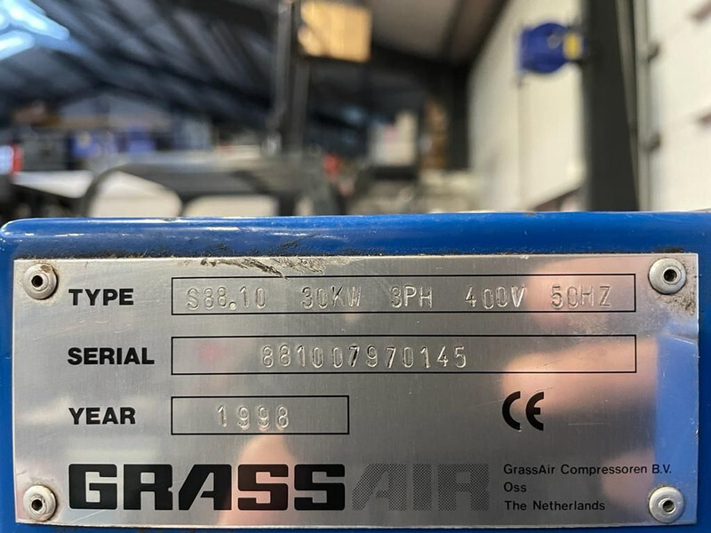 Grassair S88.10 Elektrische Schroefcompressor 4000L / min 10 Bar - Air compressor: picture 3 Grassair S88.10 Elektrische Schroefcompressor 4000L / min 10 Bar - Air compressor: picture 3