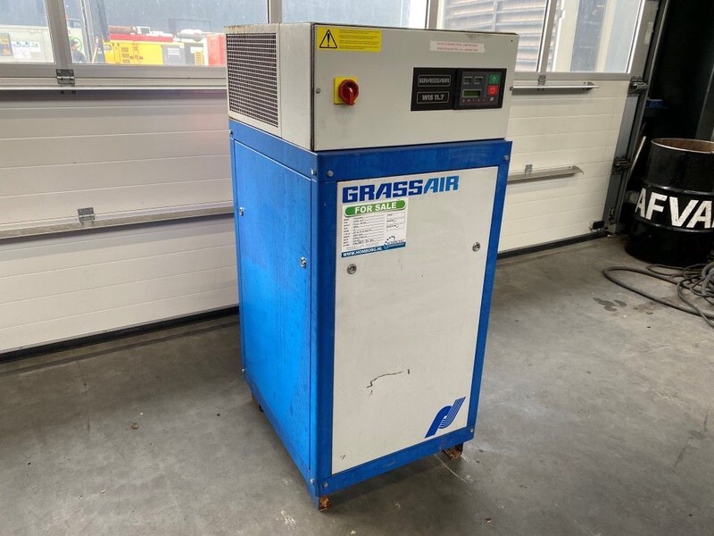 Grassair WIS 11.7 Silent 4 kW 550 L / min 12 Bar Schroefcompressor - Air compressor: picture 5 Grassair WIS 11.7 Silent 4 kW 550 L / min 12 Bar Schroefcompressor - Air compressor: picture 5