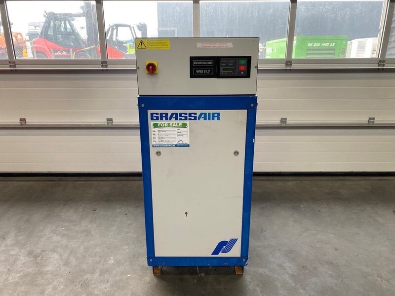Grassair WIS 11.7 Silent 4 kW 550 L / min 12 Bar Schroefcompressor - Air compressor: picture 1 Grassair WIS 11.7 Silent 4 kW 550 L / min 12 Bar Schroefcompressor - Air compressor: picture 1