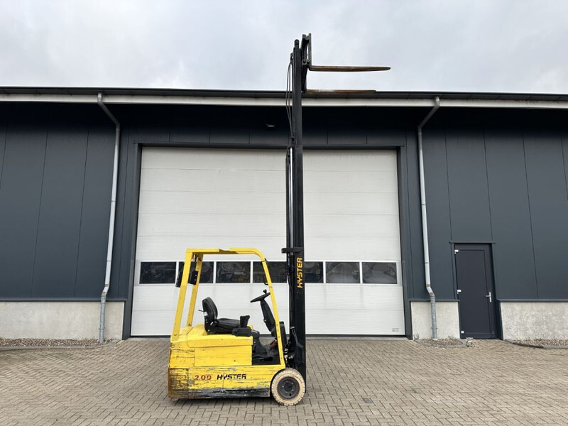 Electric forklift Hyster J2.00XMI 2 ton Triplex Freelift Sideshift Elektra Heftruck accu 2012: picture 7