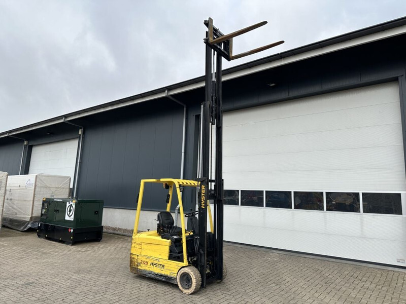 Electric forklift Hyster J2.00XMI 2 ton Triplex Freelift Sideshift Elektra Heftruck accu 2012: picture 11