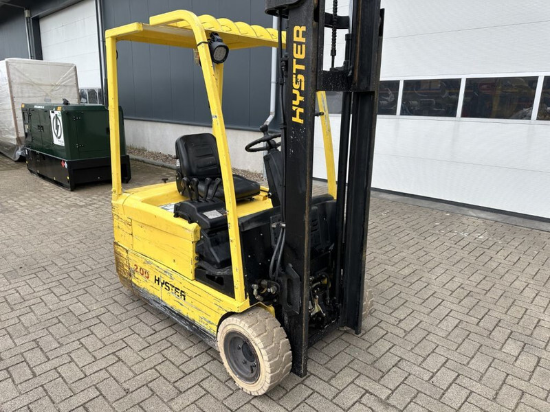 Electric forklift Hyster J2.00XMI 2 ton Triplex Freelift Sideshift Elektra Heftruck accu 2012: picture 5