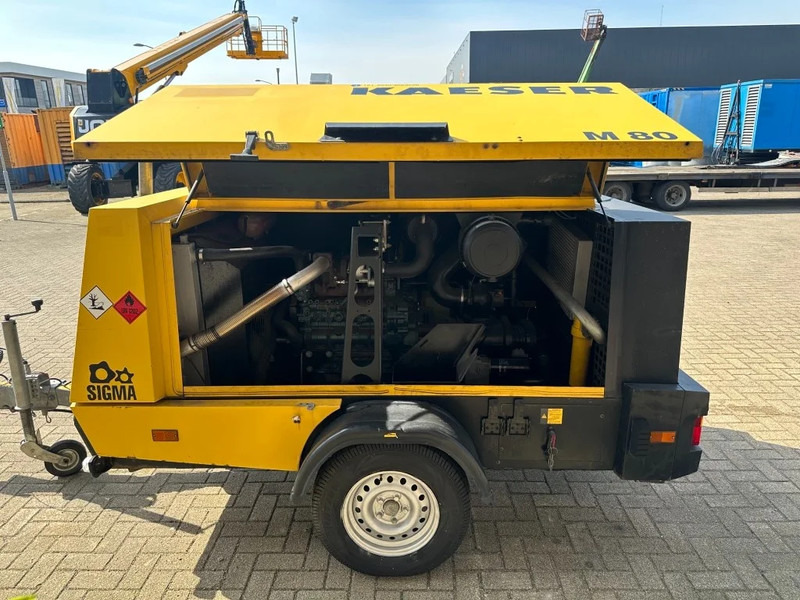 Kaeser M80 Kubota 8.1 m3 / min 7 Bar 55 kW Mobiele Silent Diesel Compressor - Air compressor: picture 5 Kaeser M80 Kubota 8.1 m3 / min 7 Bar 55 kW Mobiele Silent Diesel Compressor - Air compressor: picture 5