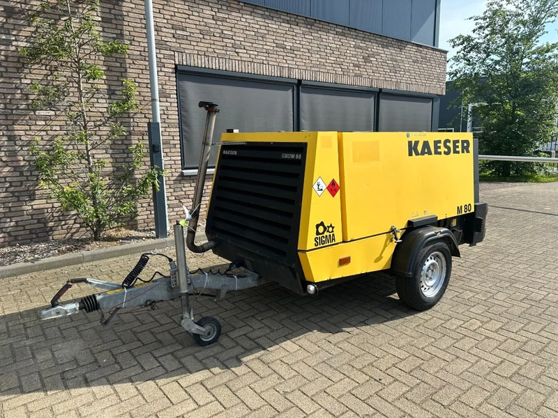 Kaeser M80 Kubota 8.1 m3 / min 7 Bar 55 kW Mobiele Silent Diesel Compressor - Air compressor: picture 2 Kaeser M80 Kubota 8.1 m3 / min 7 Bar 55 kW Mobiele Silent Diesel Compressor - Air compressor: picture 2