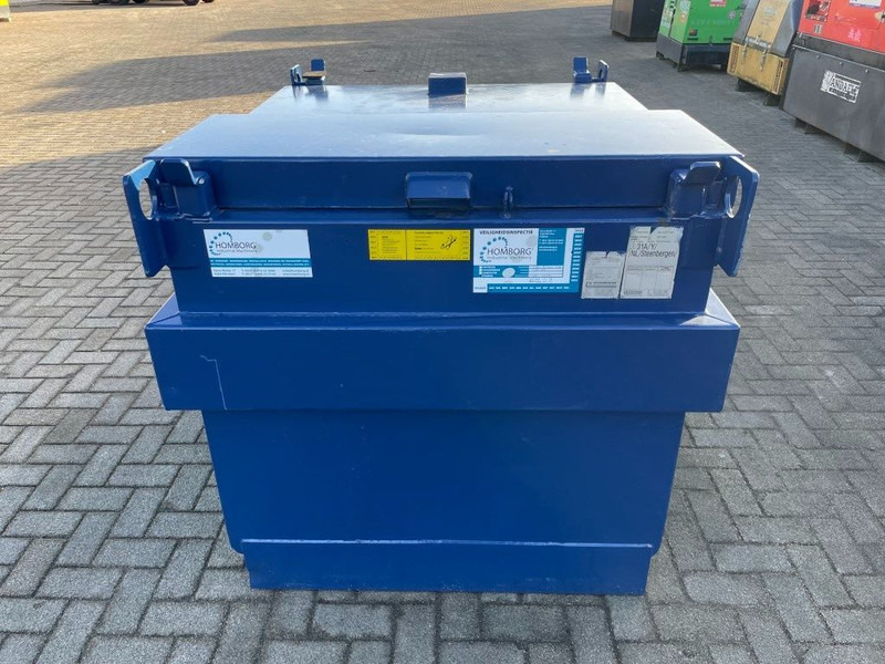 Kiwa IBC Steenbergen 750 liter Dieseltank met handpomp - Storage tank: picture 2 Kiwa IBC Steenbergen 750 liter Dieseltank met handpomp - Storage tank: picture 2