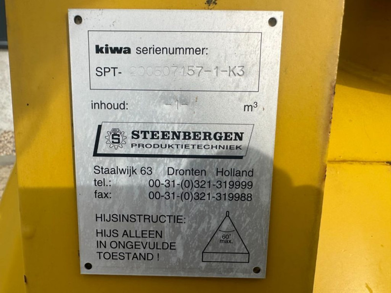Kiwa Steenbergen KIWA 1000 liter Dieseltank - Storage tank: picture 3 Kiwa Steenbergen KIWA 1000 liter Dieseltank - Storage tank: picture 3