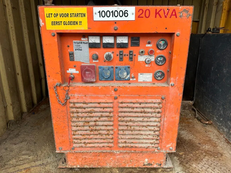 Kubota GV 3200 20 kVA Silent geenratorset in 10 ft container xxl fuel tank - Generator set: picture 3 Kubota GV 3200 20 kVA Silent geenratorset in 10 ft container xxl fuel tank - Generator set: picture 3