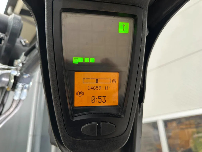 Electric forklift Linde E16H-02 1.6 ton Triplex Freelift Sideshift Elektra Heftruck 2016: picture 13