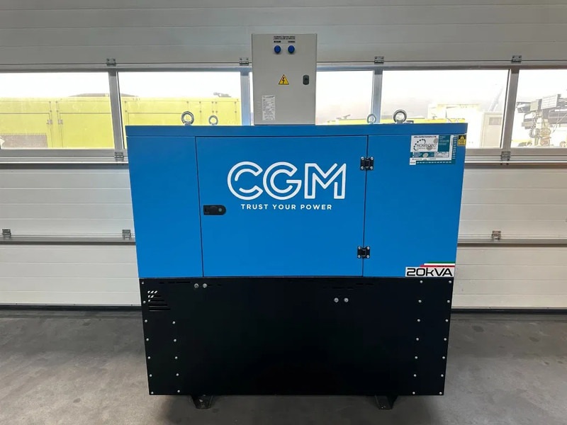 Perkins Leroy Somer CGM 22 kVA Silent noodstroom systeem generatorset NSA ATS New ! - Generator set: picture 1 Perkins Leroy Somer CGM 22 kVA Silent noodstroom systeem generatorset NSA ATS New ! - Generator set: picture 1