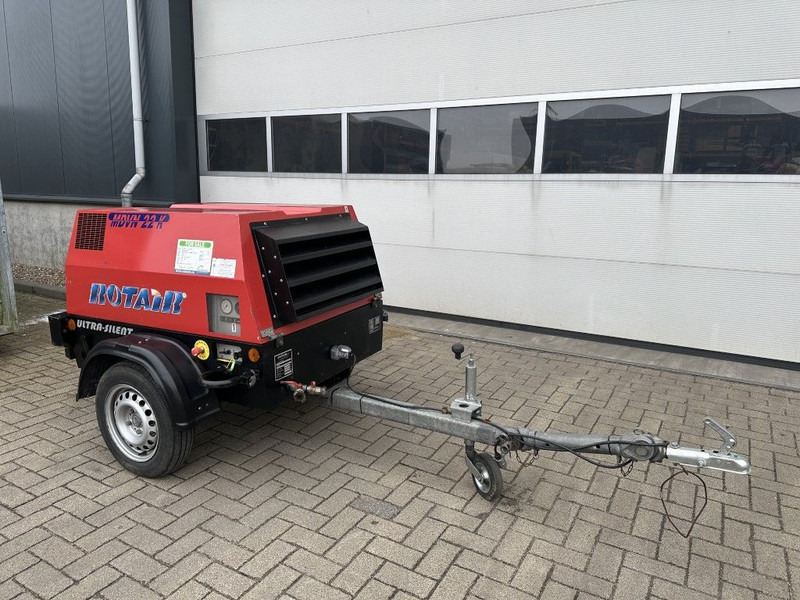 Rotair MDVN 22 K Kubota 2000 L / min 6.5 Bar Mobiele Diesel Compressor as New ! - Air compressor: picture 2 Rotair MDVN 22 K Kubota 2000 L / min 6.5 Bar Mobiele Diesel Compressor as New ! - Air compressor: picture 2