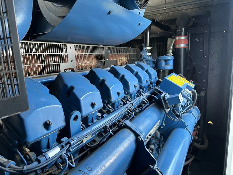 Generator set SDMO Perkins Leroy Somer 1460 kVA Silent generatorset Powerplant in 40 ft container: picture 11