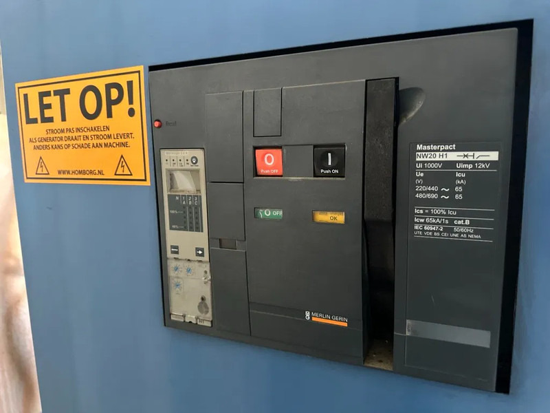 Generator set SDMO Perkins Leroy Somer 1460 kVA Silent generatorset Powerplant in 40 ft container: picture 17