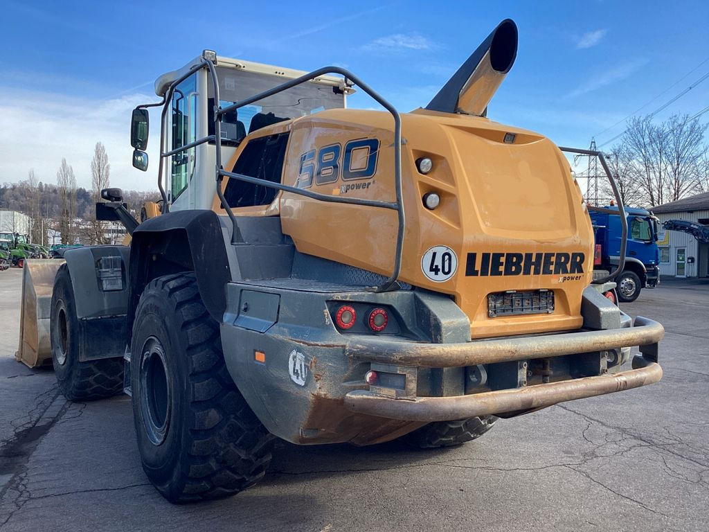 Wheel loader Liebherr L580 Xpower IV Zentralschmierung 5,4 kubik Schau: picture 13