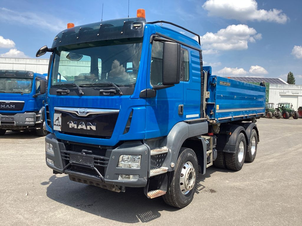 MAN TGS 26.440 6x4 BB Schalter Meiller Intarder Eur6 - Tipper: picture 1 MAN TGS 26.440 6x4 BB Schalter Meiller Intarder Eur6 - Tipper: picture 1