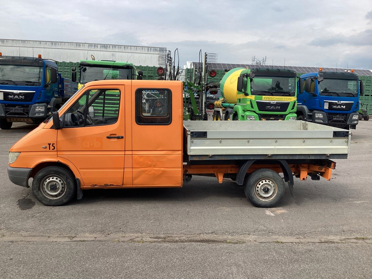 Mercedes-Benz Sprinter Pritsche Doka 211 CDI - Flatbed van, Combi van: picture 2 Mercedes-Benz Sprinter Pritsche Doka 211 CDI - Flatbed van, Combi van: picture 2