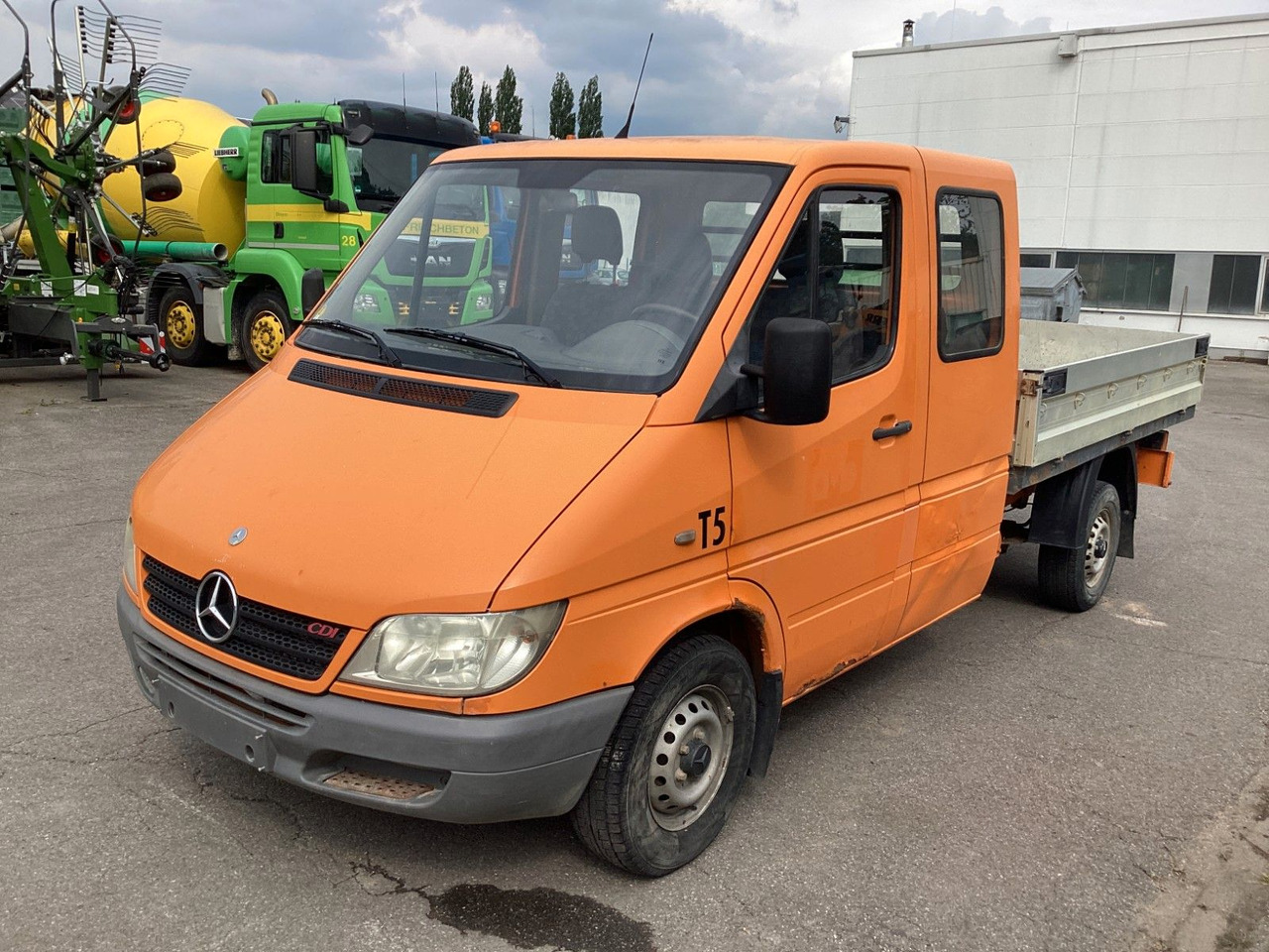 Mercedes-Benz Sprinter Pritsche Doka 211 CDI - Flatbed van, Combi van: picture 1 Mercedes-Benz Sprinter Pritsche Doka 211 CDI - Flatbed van, Combi van: picture 1