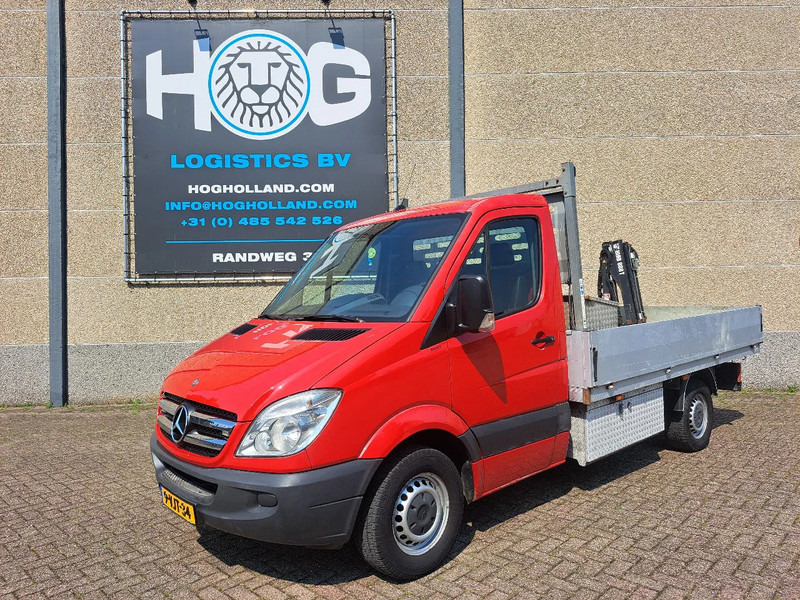 Mercedes-Benz Sprinter 313 2.2 CDI 366 DC + HIAB 008T - Flatbed van: picture 1 Mercedes-Benz Sprinter 313 2.2 CDI 366 DC + HIAB 008T - Flatbed van: picture 1