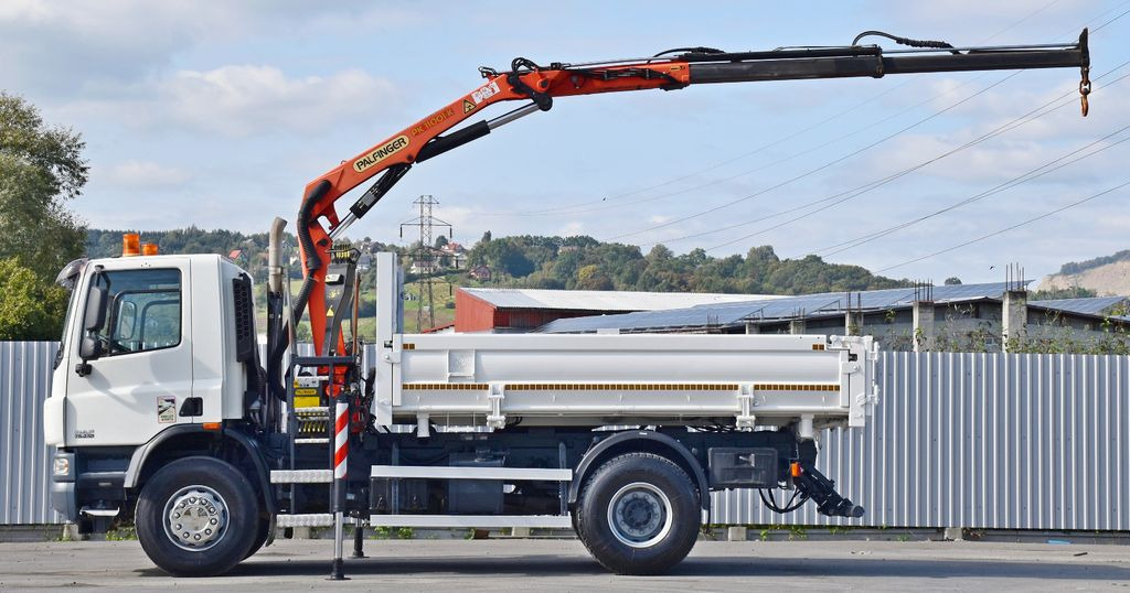 Tipper, Crane truck DAF CF 75.310 Kipper 4,30 m + KRAN * TOPZUSTAND: picture 6