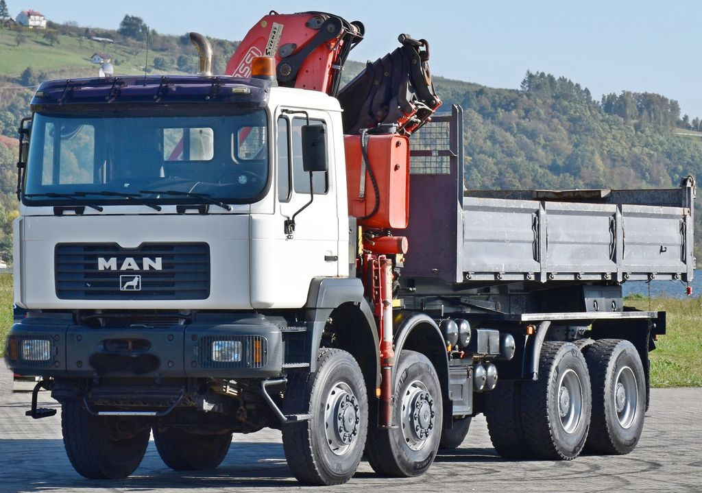 MAN 41.460 * KRAN * 8x8 ! TOPZUSTAND - Tipper, Crane truck: picture 4 MAN 41.460 * KRAN * 8x8 ! TOPZUSTAND - Tipper, Crane truck: picture 4
