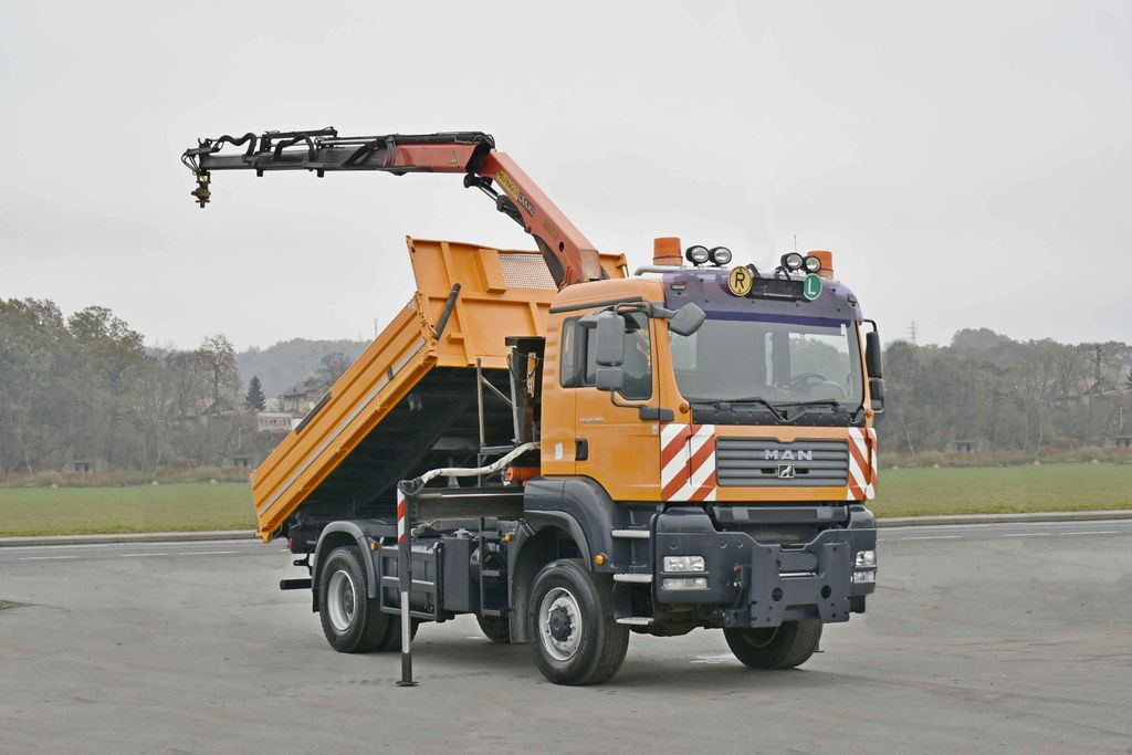 MAN TGA 18.360 * PK 10501 + FUNK *4x4 MAN TGA 18.360 * PK 10501 + FUNK *4x4 - Crane truck, Tipper: picture 2 MAN TGA 18.360 * PK 10501 + FUNK *4x4 MAN TGA 18.360 * PK 10501 + FUNK *4x4 - Crane truck, Tipper: picture 2