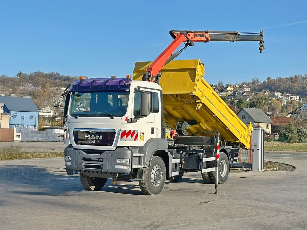 MAN TGS 18.320 * PK 12002 - EH A + FUNK * TOPZUSTAND - Tipper, Crane truck: picture 2 MAN TGS 18.320 * PK 12002 - EH A + FUNK * TOPZUSTAND - Tipper, Crane truck: picture 2