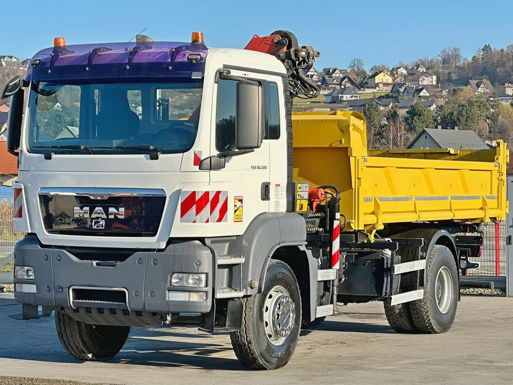 MAN TGS 18.320 * PK 12002 - EH A + FUNK * TOPZUSTAND - Crane truck, Tipper: picture 5 MAN TGS 18.320 * PK 12002 - EH A + FUNK * TOPZUSTAND - Crane truck, Tipper: picture 5