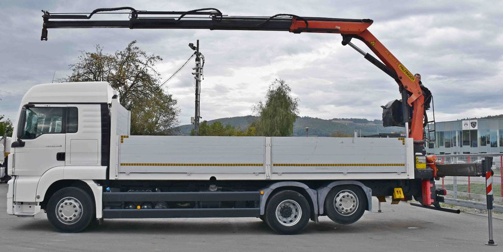 MAN TGS 26.440 * PRITSCHE 6,90 m + PK 16001 - K - Crane truck, Dropside/ Flatbed truck: picture 5 MAN TGS 26.440 * PRITSCHE 6,90 m + PK 16001 - K - Crane truck, Dropside/ Flatbed truck: picture 5