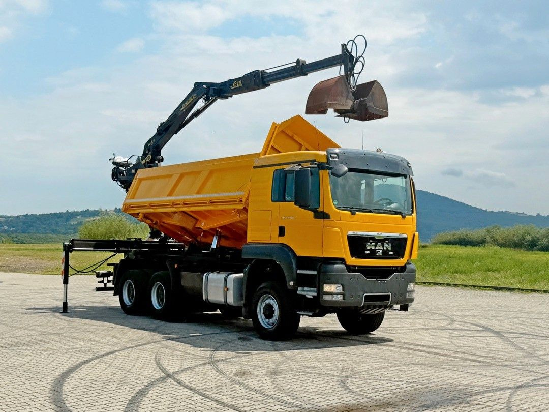MAN TGS 33.480*KIPPER 5,10m * EPSILON E165Z76* 6x6 MAN TGS 33.480*KIPPER 5,10m * EPSILON E165Z76* 6x6 - Crane truck, Tipper: picture 2 MAN TGS 33.480*KIPPER 5,10m * EPSILON E165Z76* 6x6 MAN TGS 33.480*KIPPER 5,10m * EPSILON E165Z76* 6x6 - Crane truck, Tipper: picture 2
