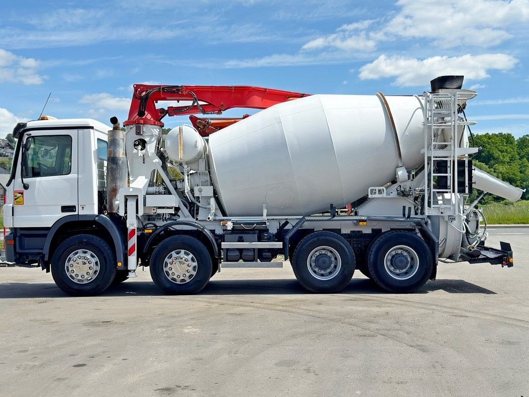 Mercedes-Benz ACTROS 3241* Betonpumpe 21m *8x4 * Top Zustand Mercedes-Benz ACTROS 3241* Betonpumpe 21m *8x4 * Top Zustand - Concrete pump truck: picture 4 Mercedes-Benz ACTROS 3241* Betonpumpe 21m *8x4 * Top Zustand Mercedes-Benz ACTROS 3241* Betonpumpe 21m *8x4 * Top Zustand - Concrete pump truck: picture 4